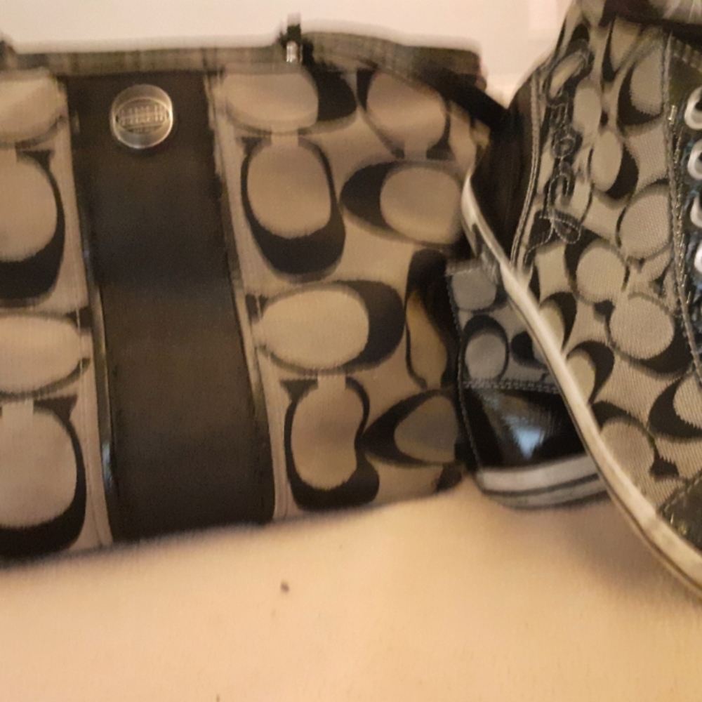 Coach bag and shoes